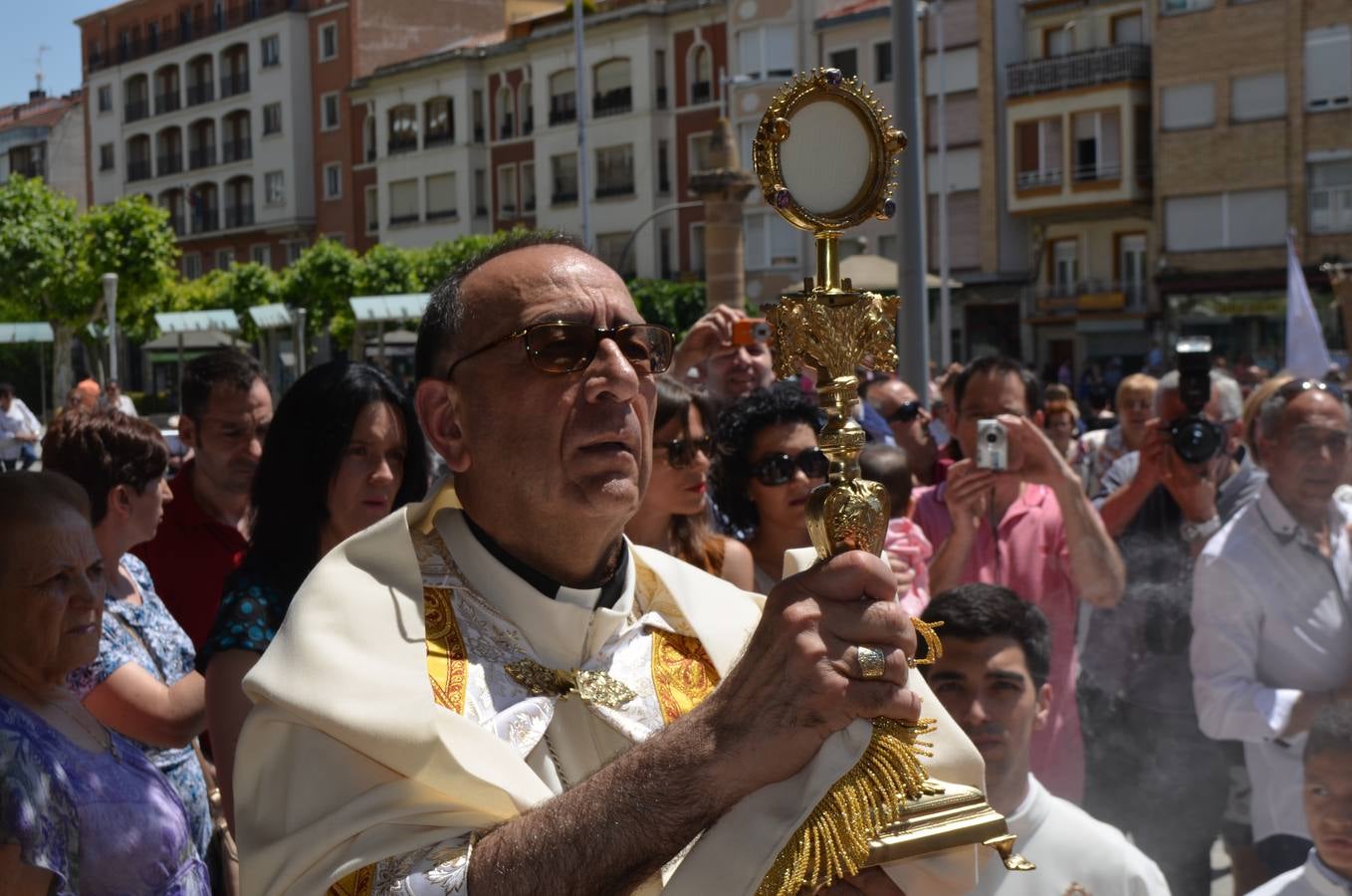 Celebración del Corpus en Calahorra