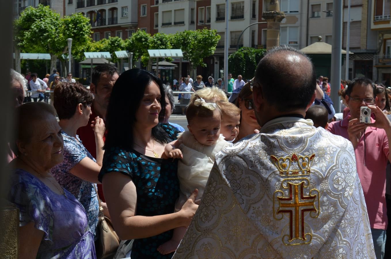 Celebración del Corpus en Calahorra