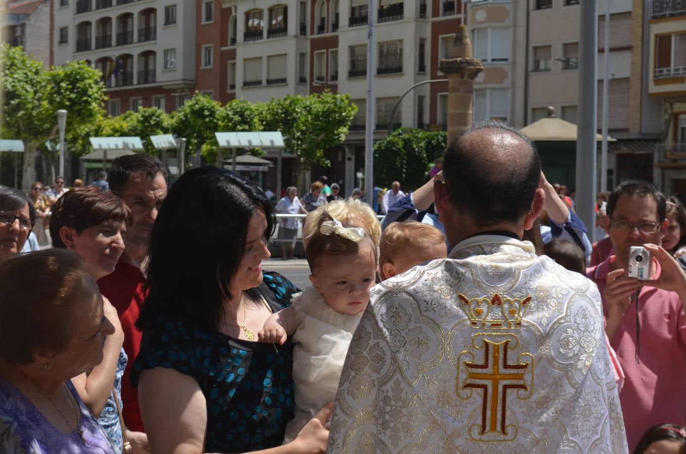 Celebración del Corpus en Calahorra