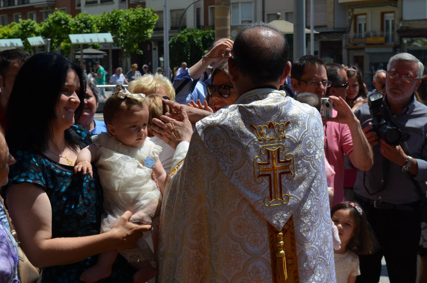 Celebración del Corpus en Calahorra