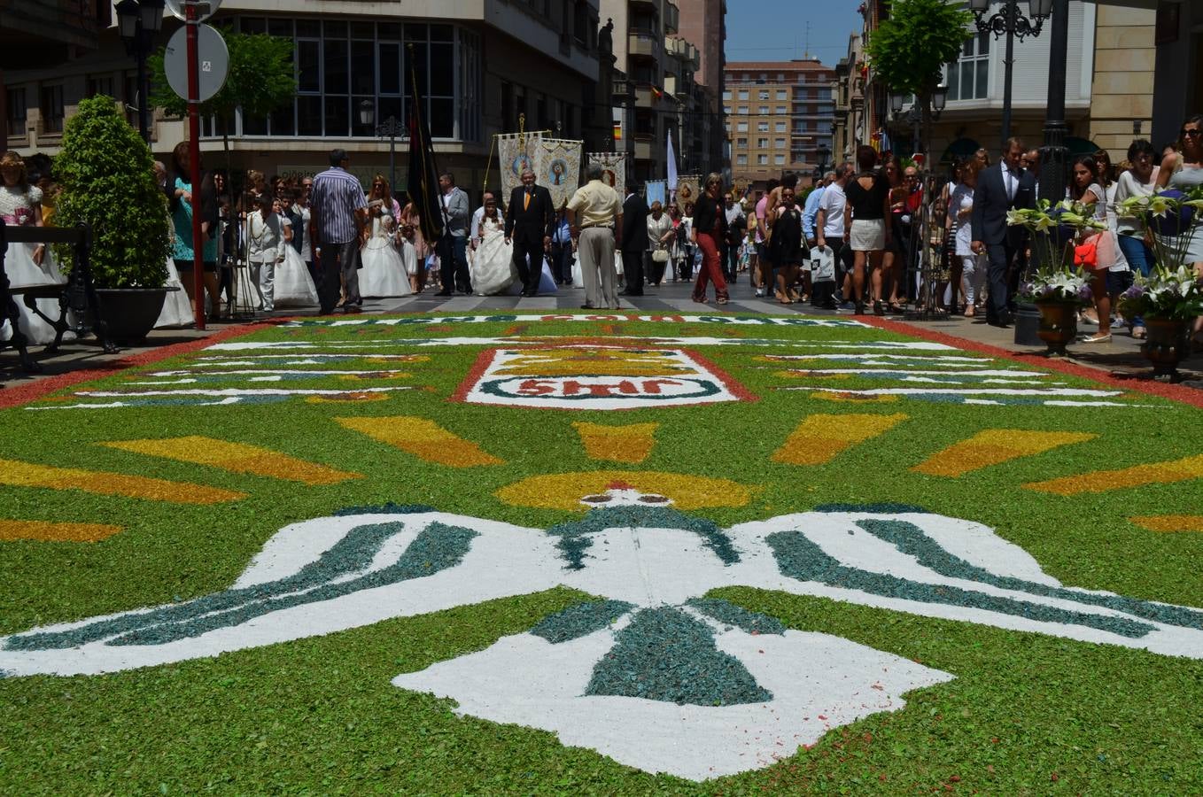 Celebración del Corpus en Calahorra