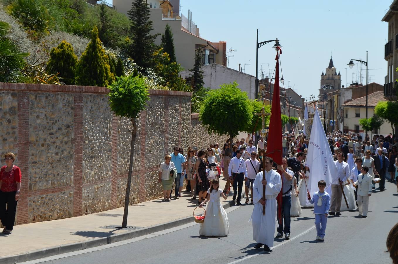 Celebración del Corpus en Calahorra