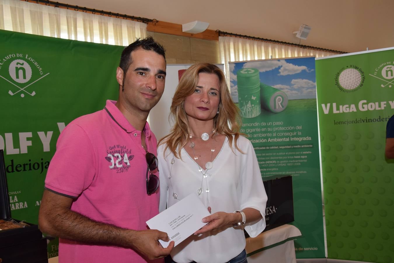 Torneo de Patrocinadores de la Liga Golf y Vino: Los premios (I)