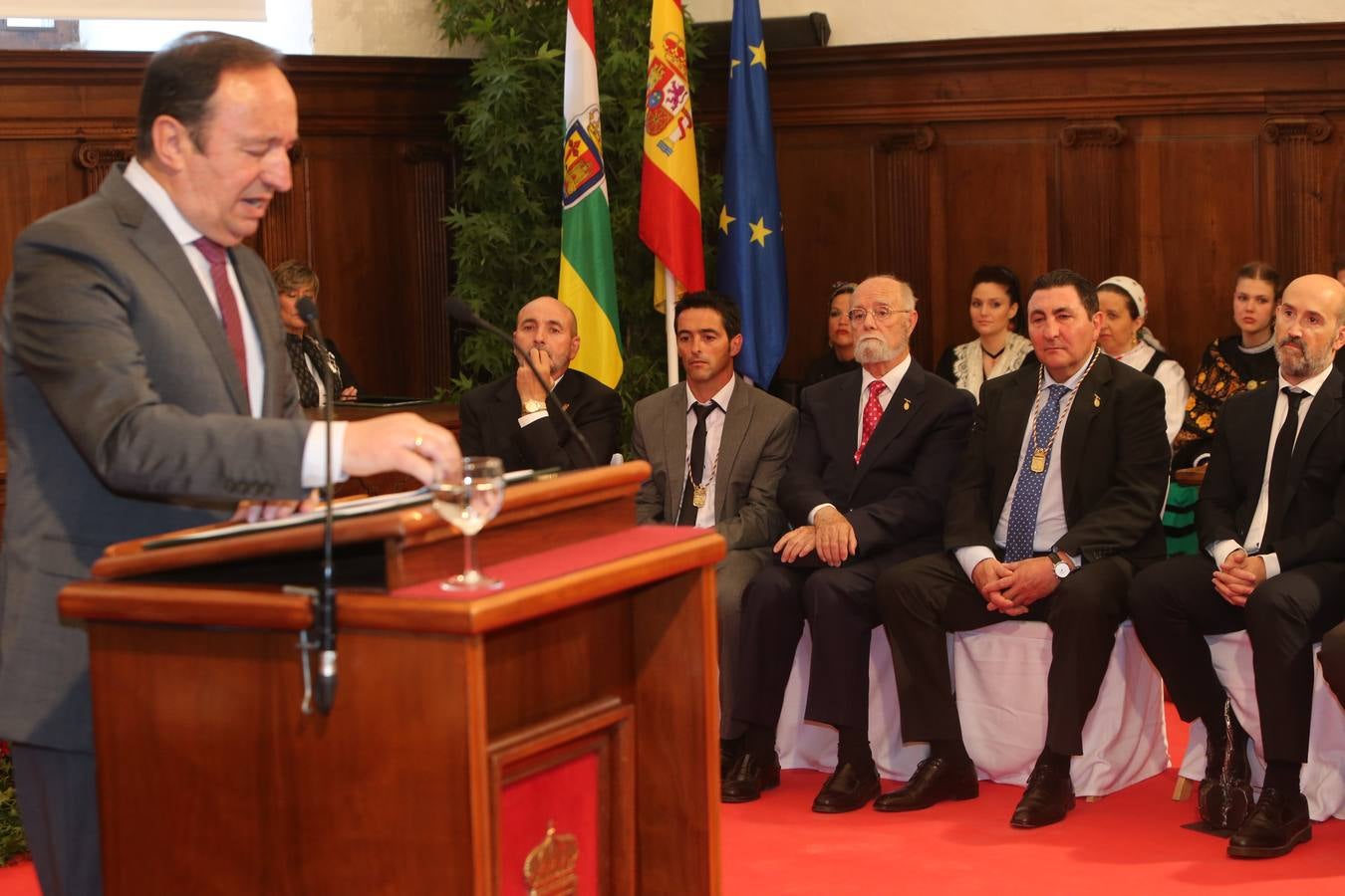 El acto institucional del Día de La Rioja en San Millán