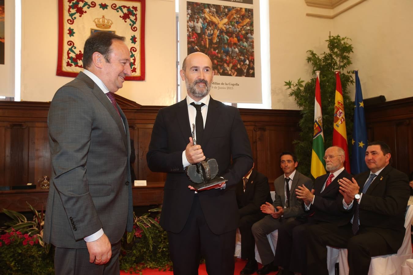 El acto institucional del Día de La Rioja en San Millán