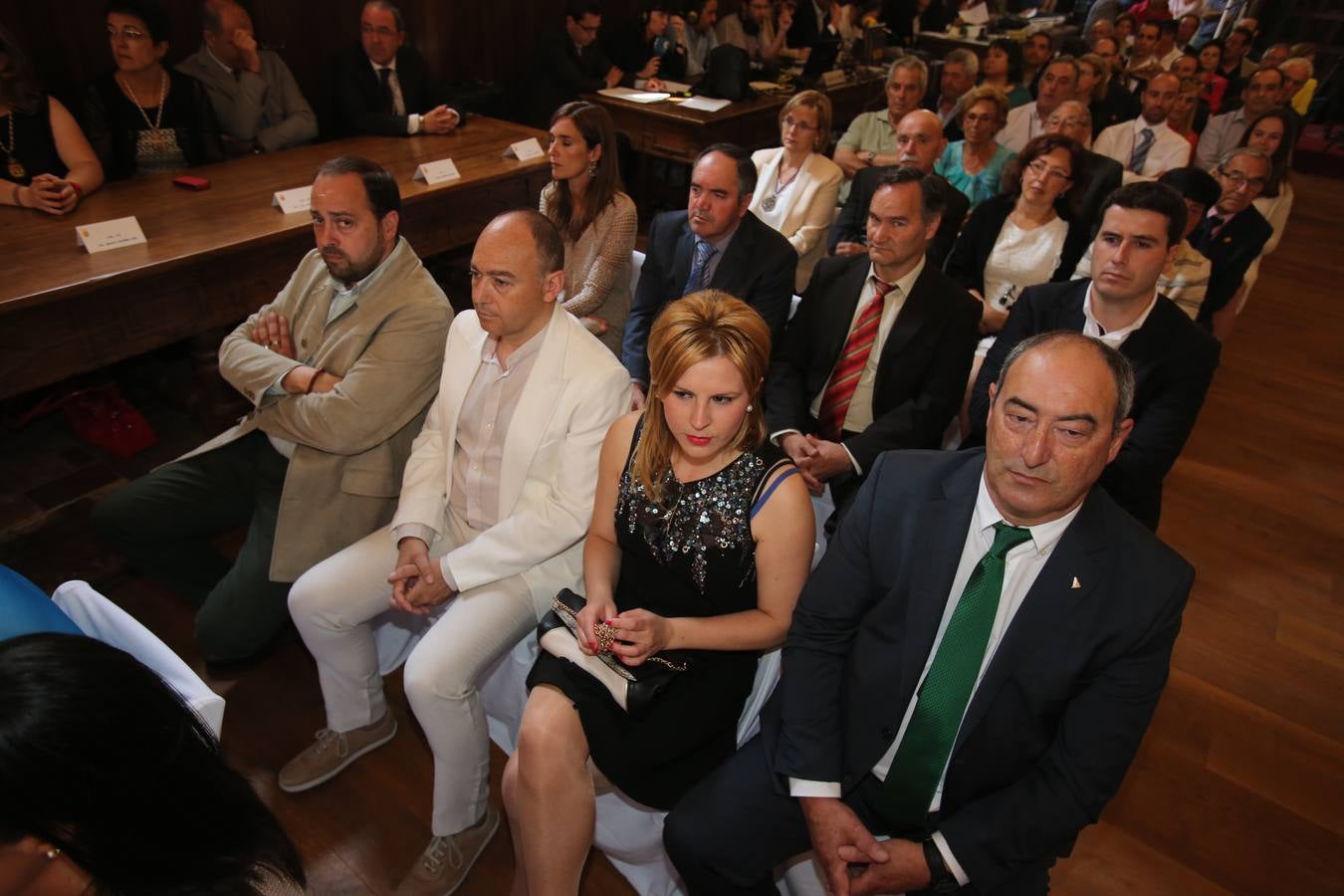 Los asistentes a la entrega de las Medallas de La Rioja