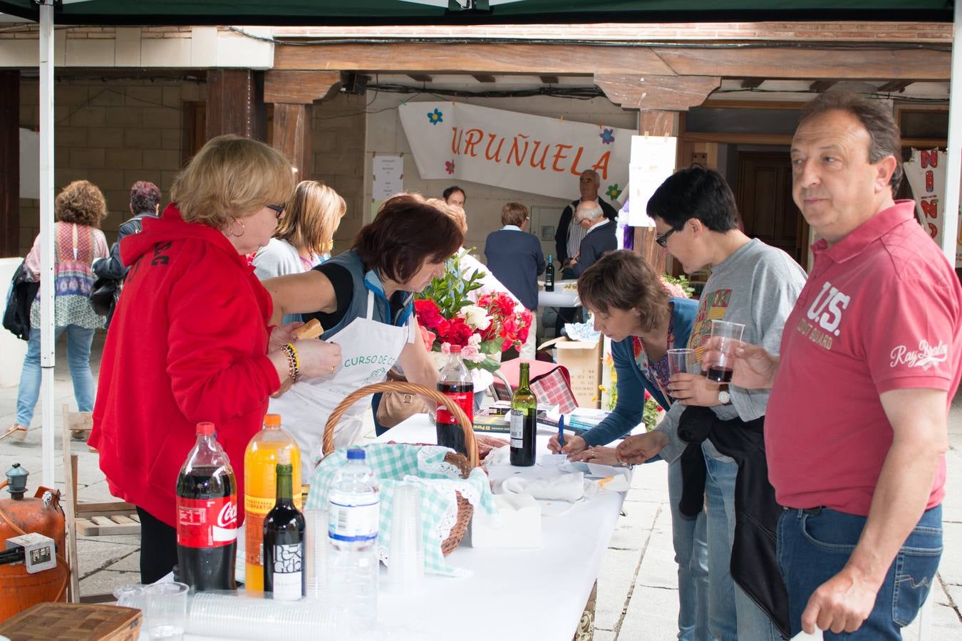 Mercado solidario en Santo Domingo