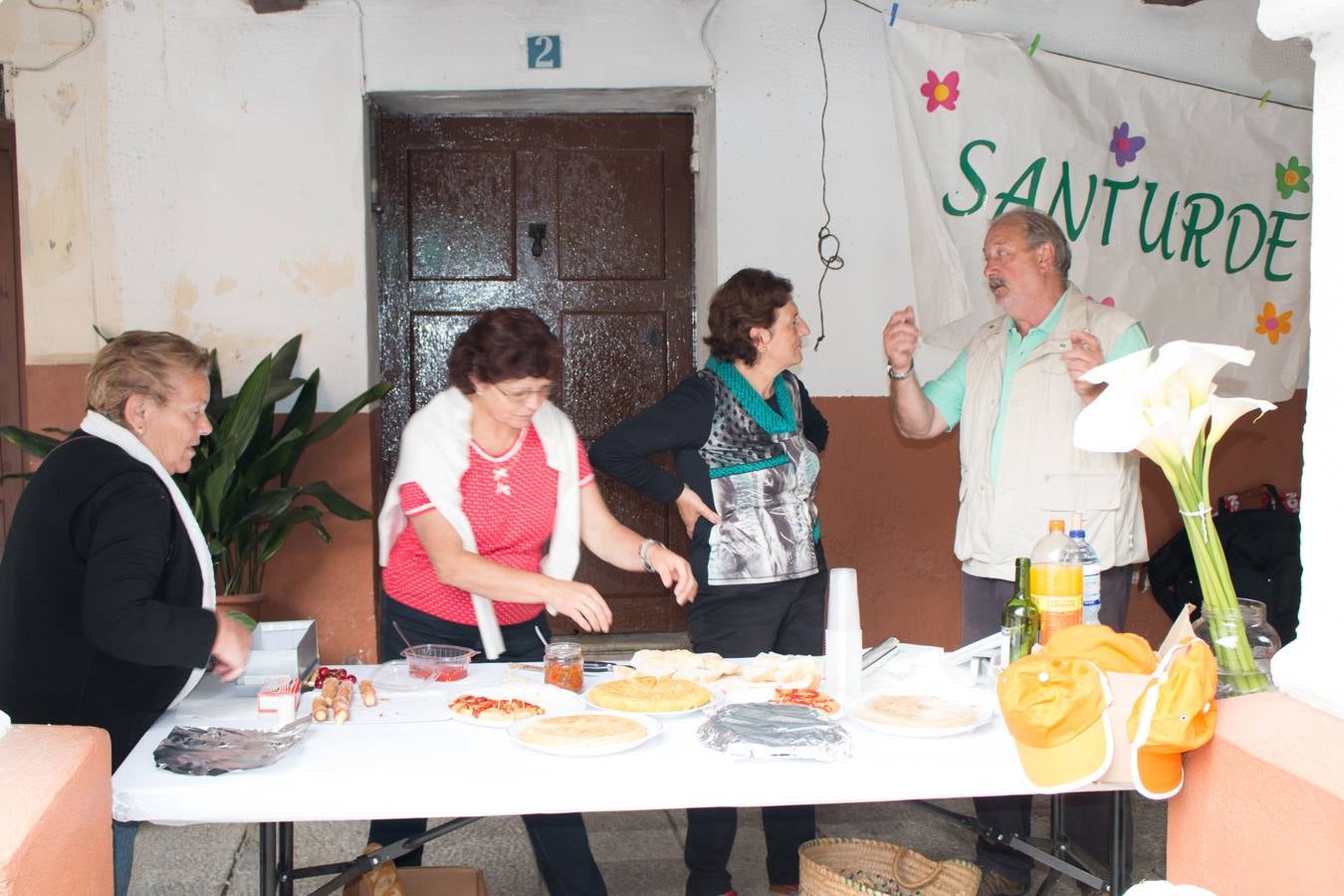 Mercado solidario en Santo Domingo