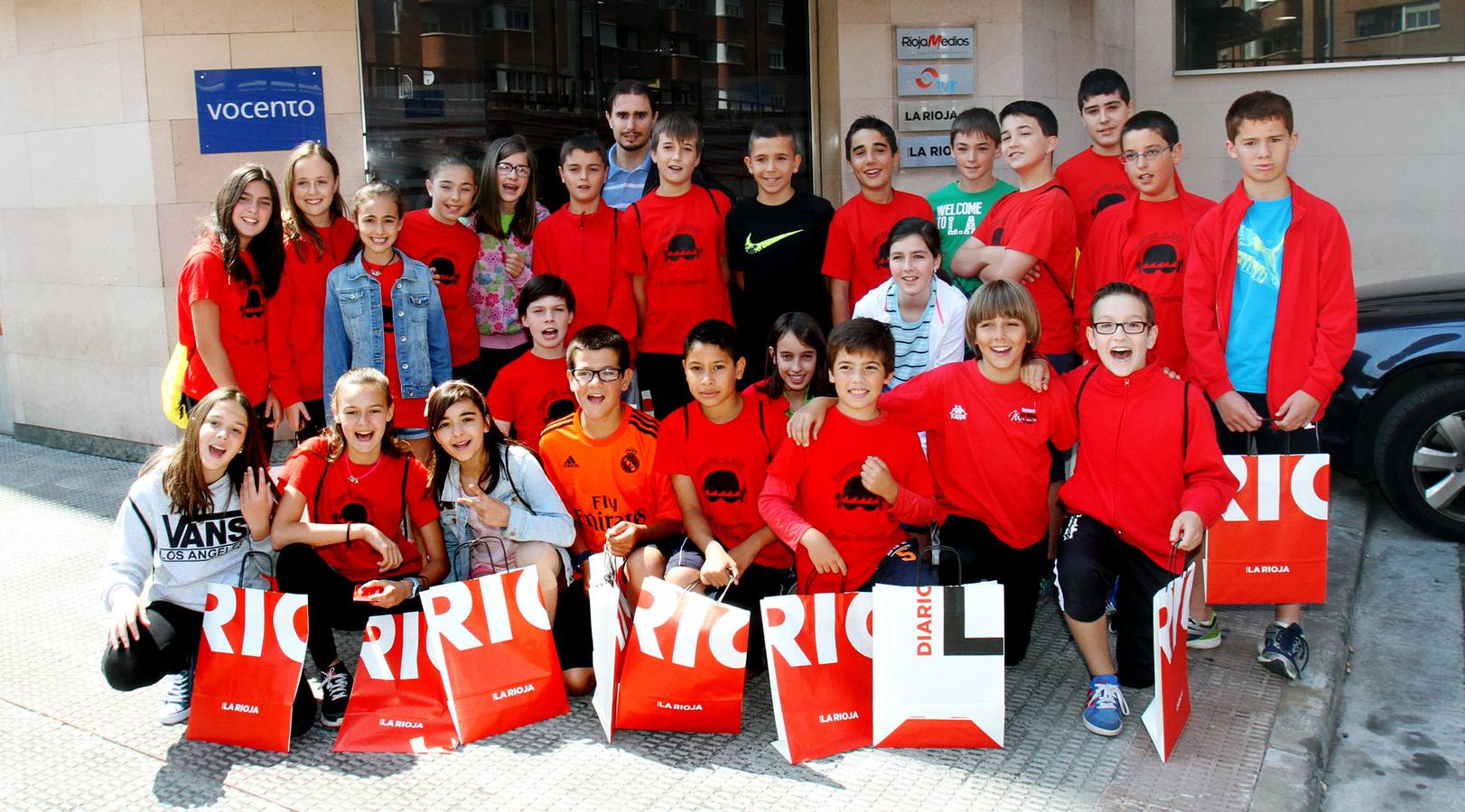 Los alumnos de 6 º C del Colegio Las Gaunas de Logroño visitan la multimedia de Diario LA RIOJA
