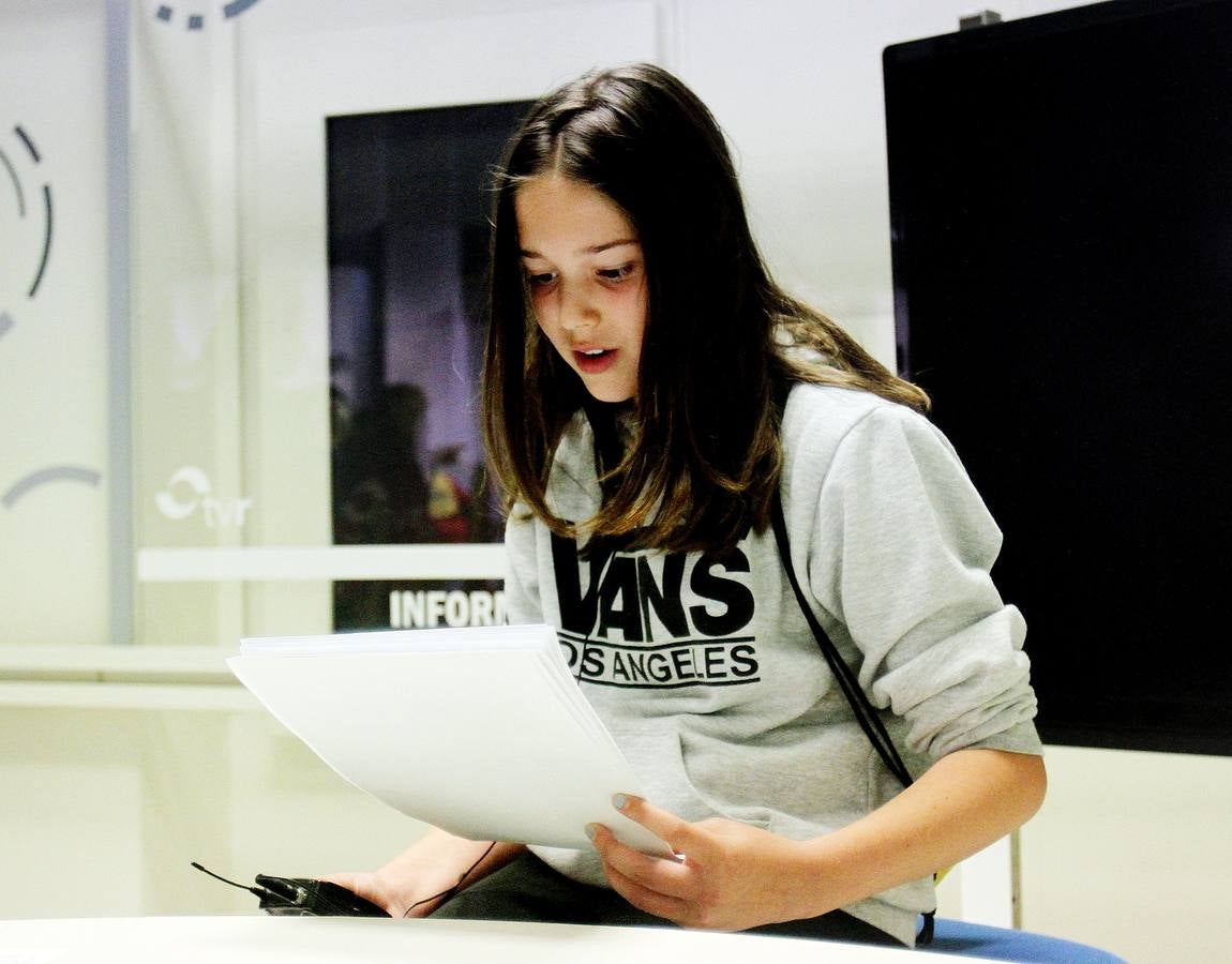 Los alumnos de 6 º C del Colegio Las Gaunas de Logroño visitan la multimedia de Diario LA RIOJA