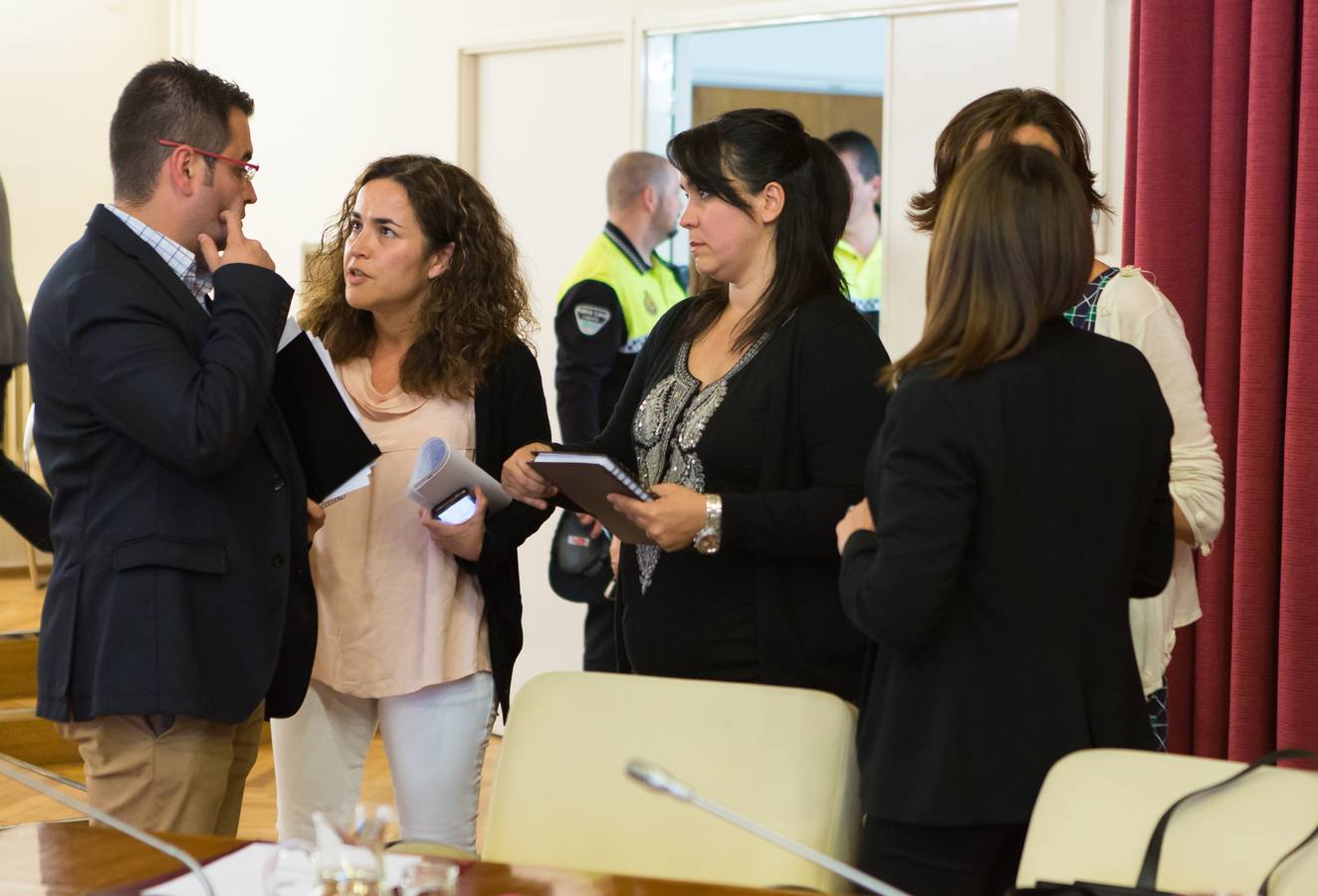 Primera sesión plenaria del Ayuntamiento de Logroño