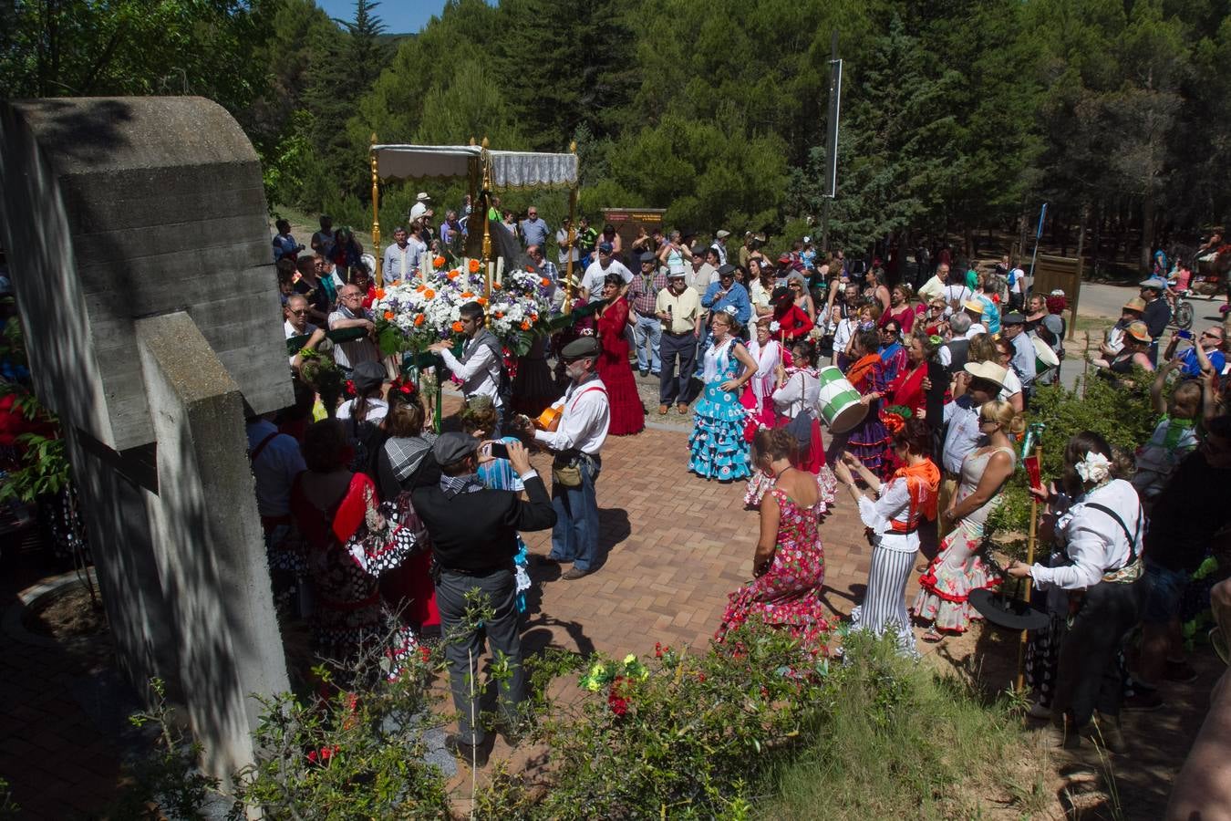 El Rocío llega a la Grajera