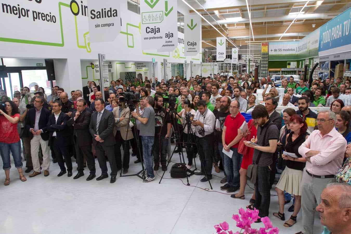 Inauguración de Leroy Merlin en Logroño