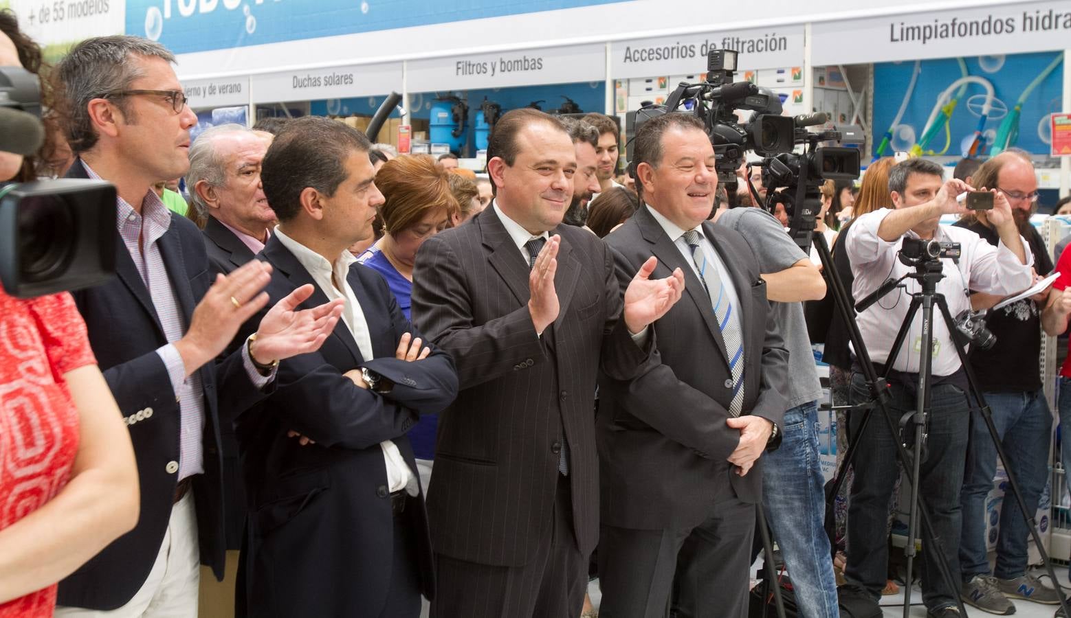 Inauguración de Leroy Merlin en Logroño