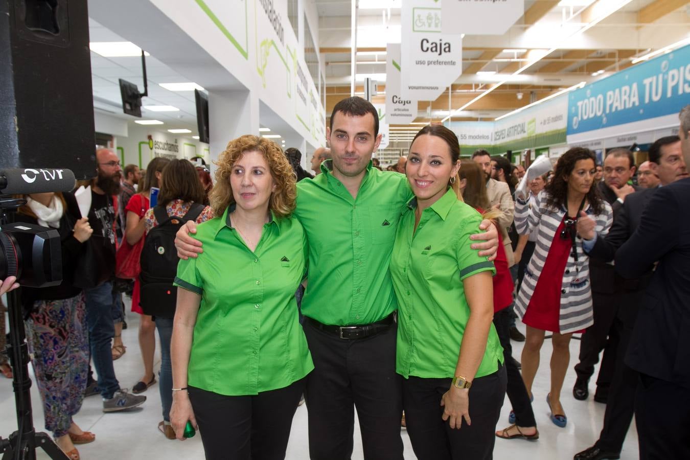 Inauguración de Leroy Merlin en Logroño