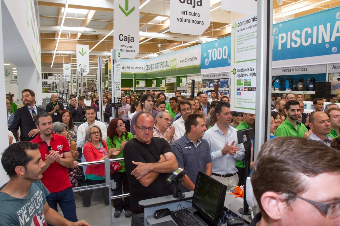 Inauguración de Leroy Merlin en Logroño