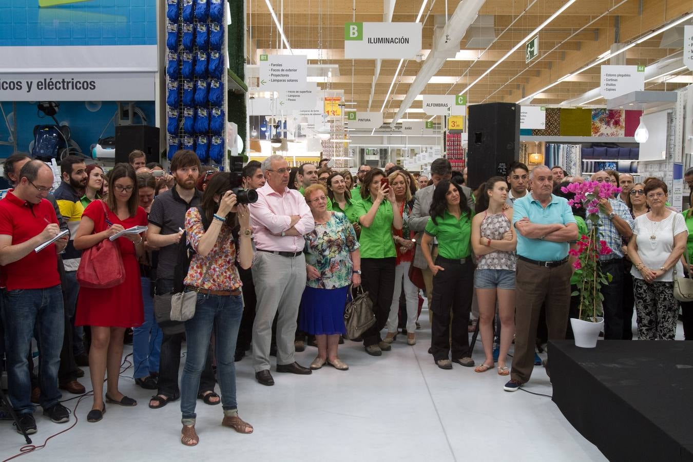 Inauguración de Leroy Merlin en Logroño