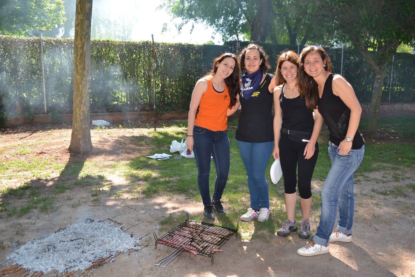 Almuerzo antes de las Vueltas en las fiestas de Nájera