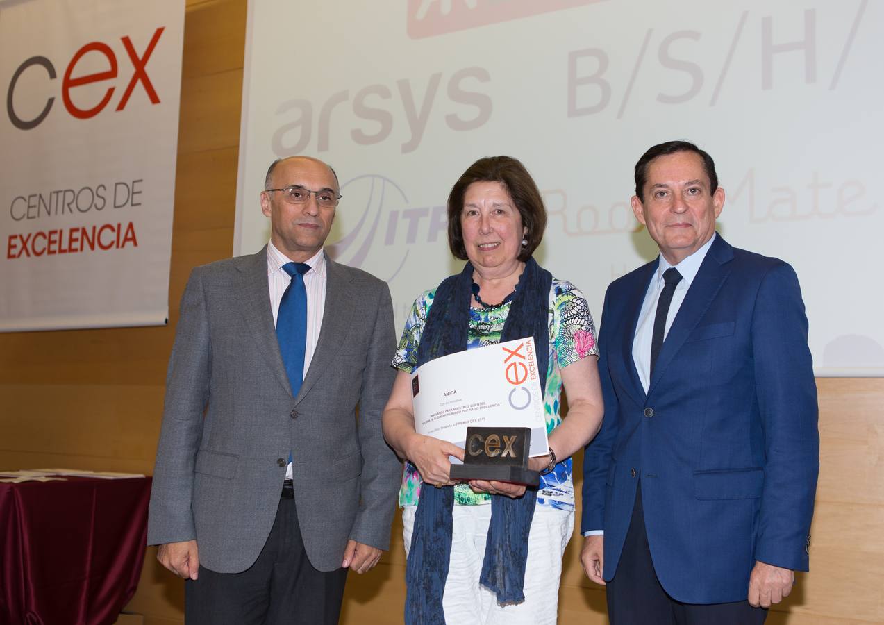 Entrega de premios nacionales CEX en el Riojaforum