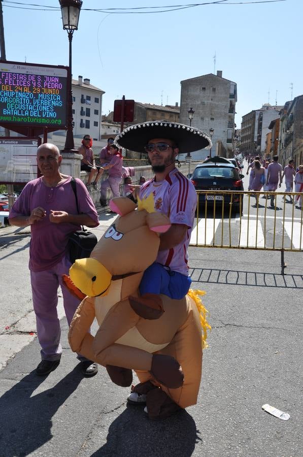 Las Vueltas de la Batalla del Vino de Haro
