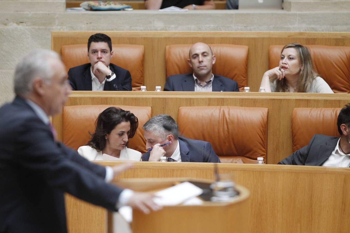 Ceniceros pierde la primera votación en el Parlamento riojano (II)