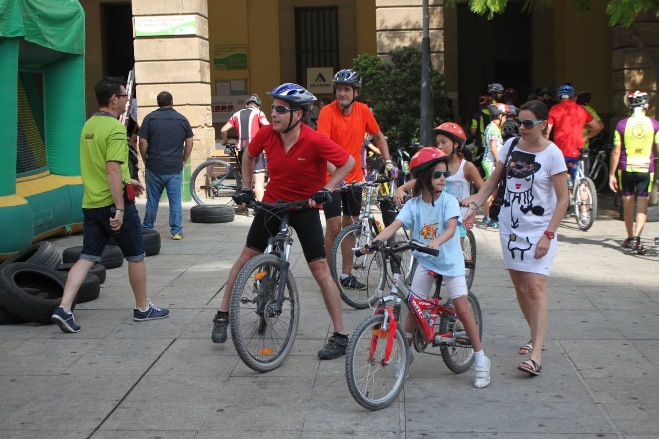 Día de la bicicleta en Alfaro