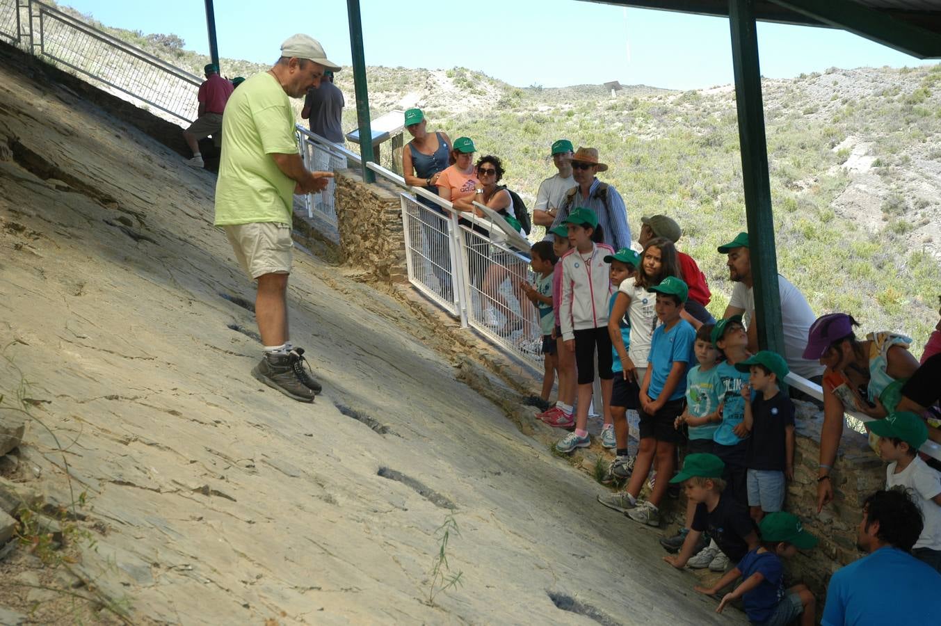 Jornada paleontológica en Cornago