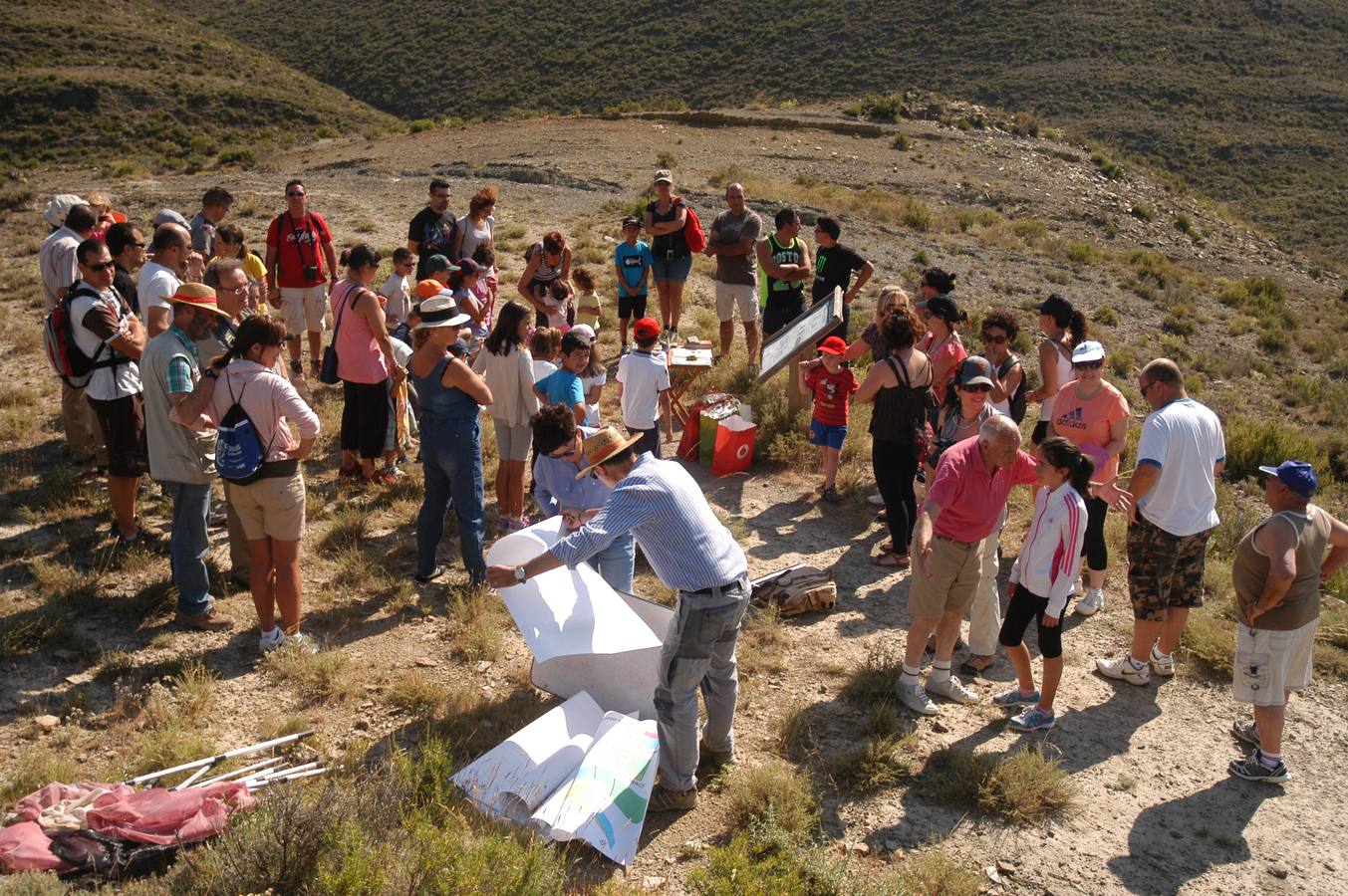 Jornada paleontológica en Cornago