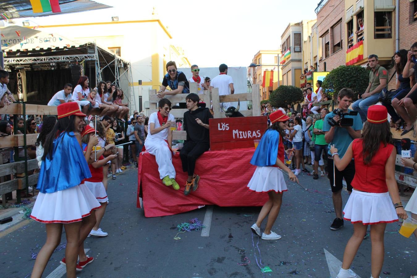 Desfile de carrozas en Rincón de Soto (II)