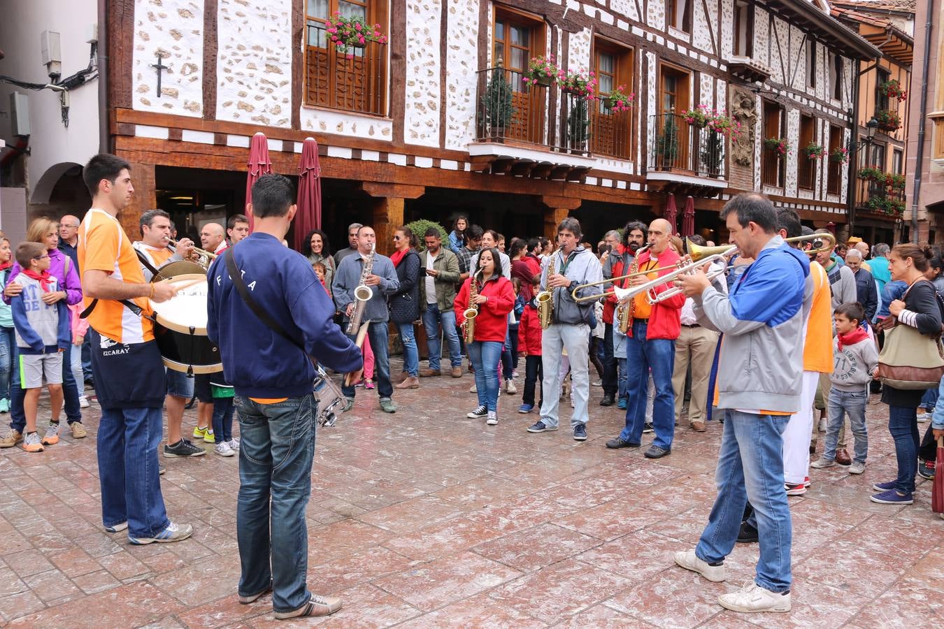 Primer día de fiestas de San Lorenzo en Ezcaray