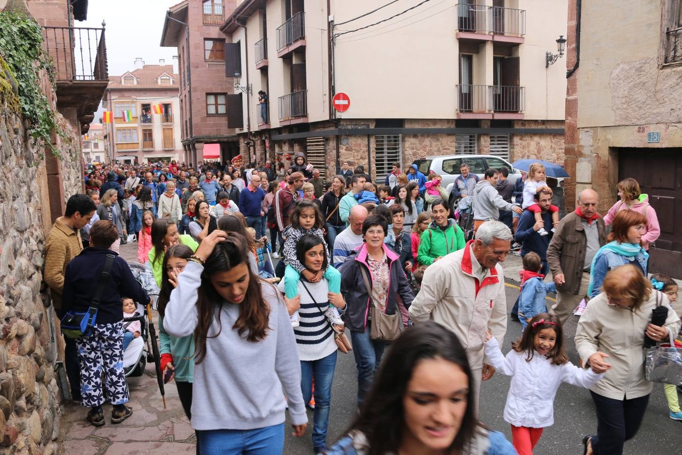 Primer día de fiestas de San Lorenzo en Ezcaray