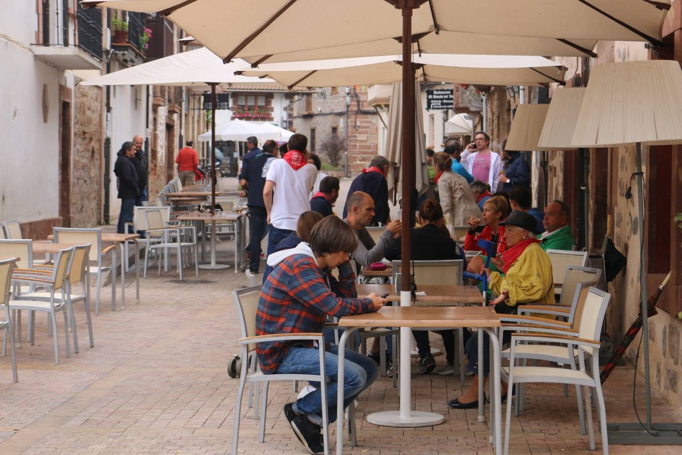 Primer día de fiestas de San Lorenzo en Ezcaray