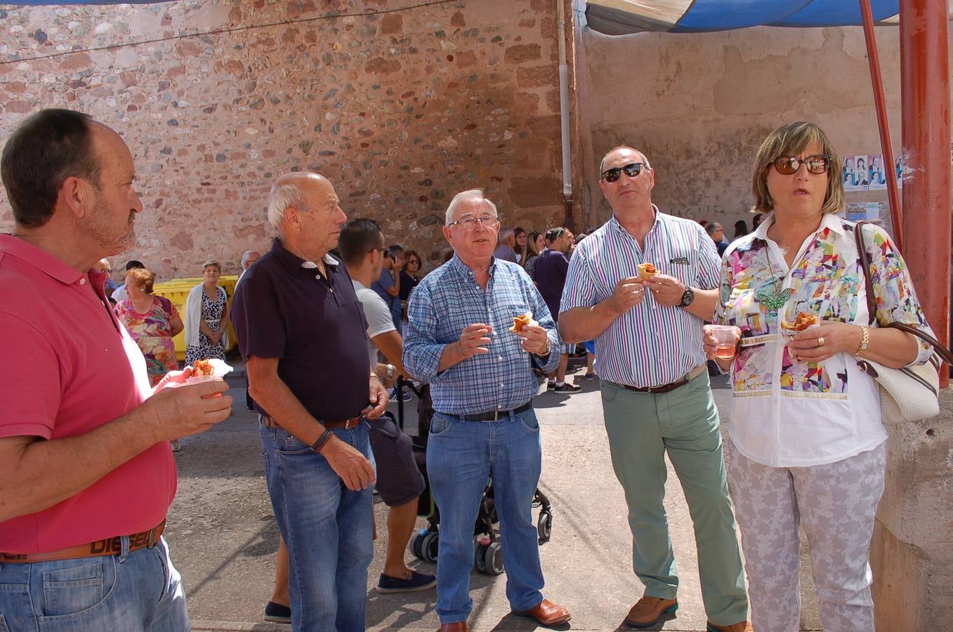 Proclamación de los Soperos y fiesta del Vino chorizo y pan en Badarán