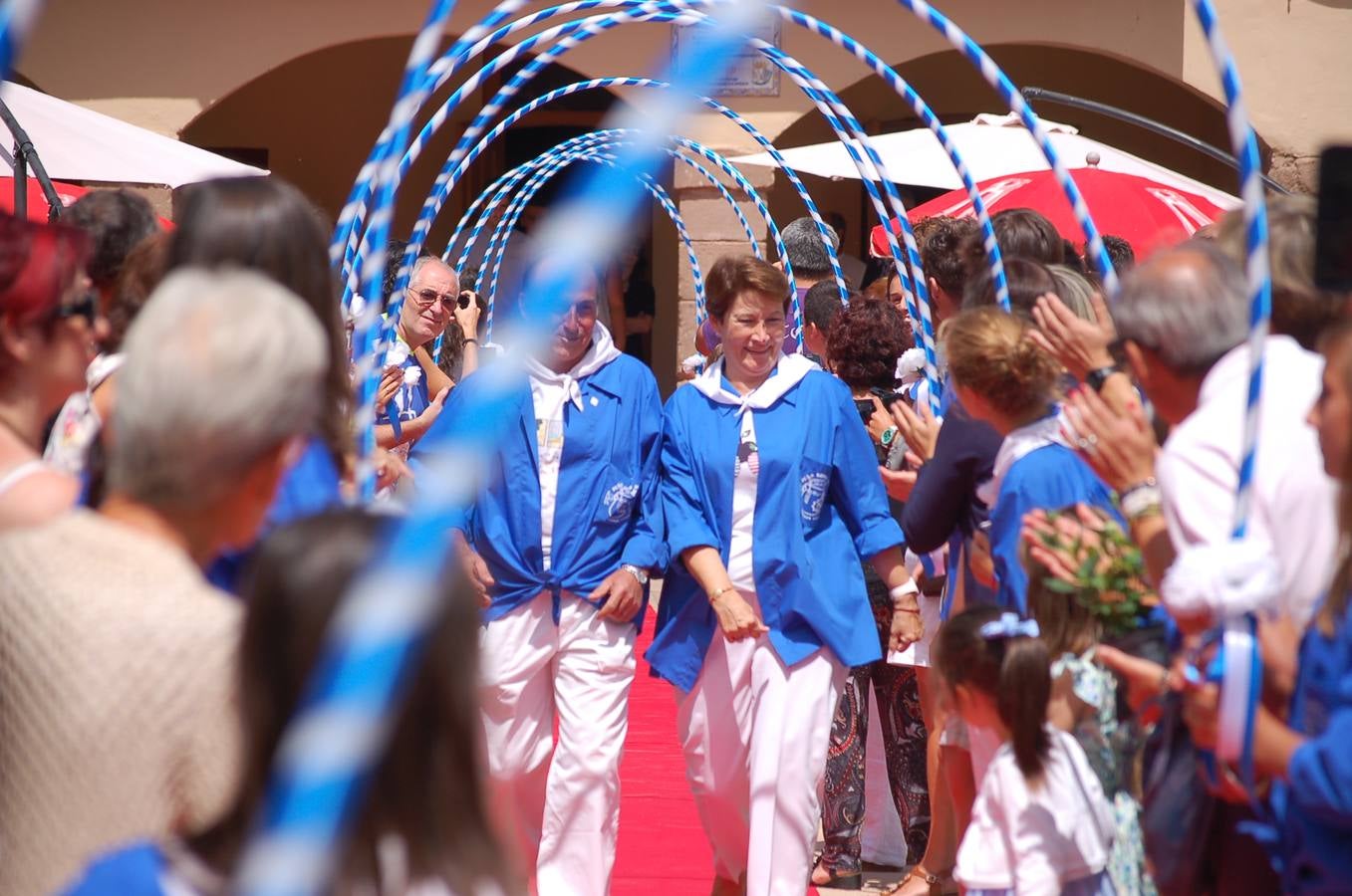 Proclamación de los Soperos y fiesta del Vino chorizo y pan en Badarán