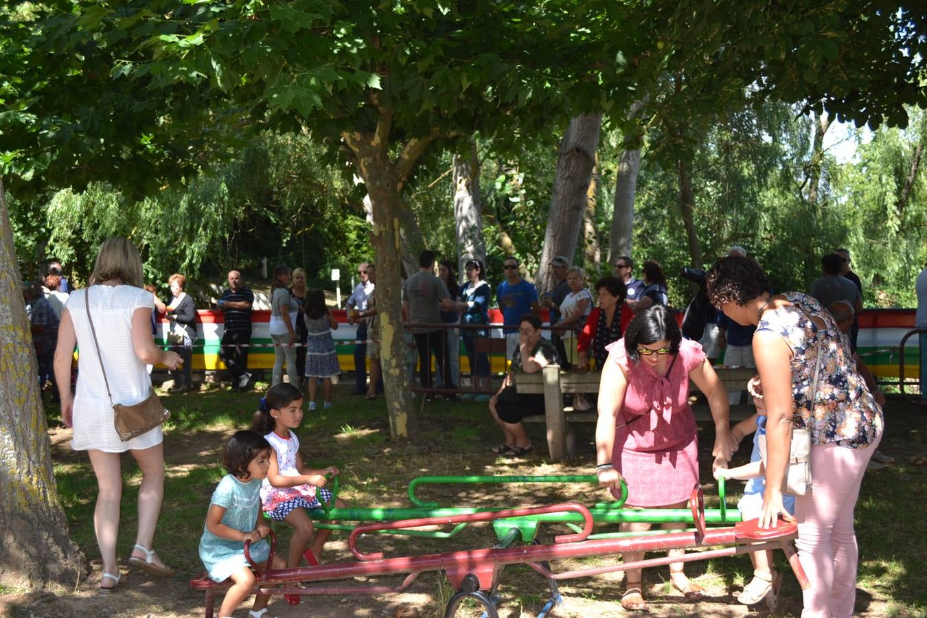 Fiesta para recordar el record Guiness del chorizo mas largo en Camprovín