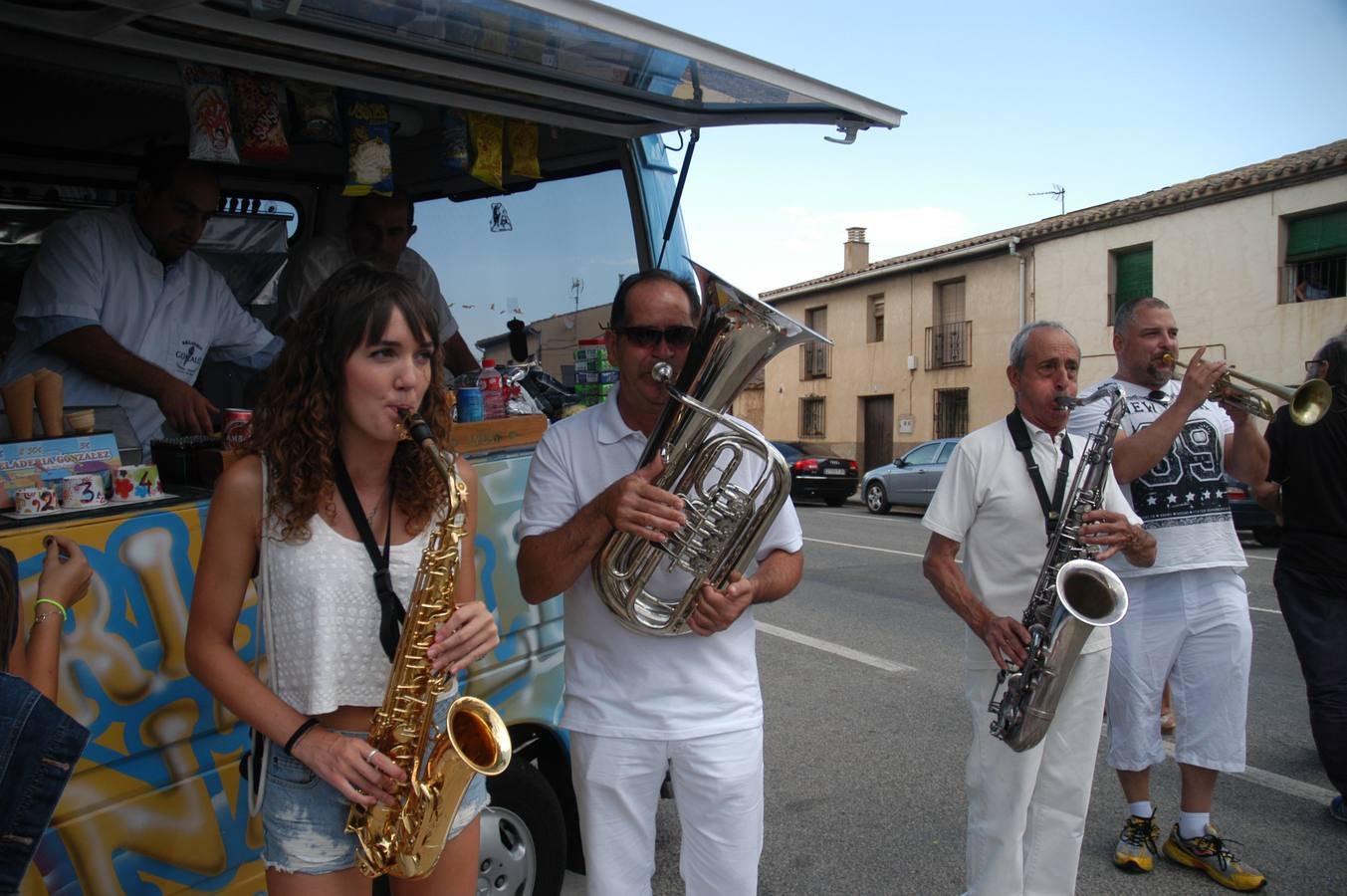 El Día de las Peñas puso fin ayer a las fiestas de Valverde