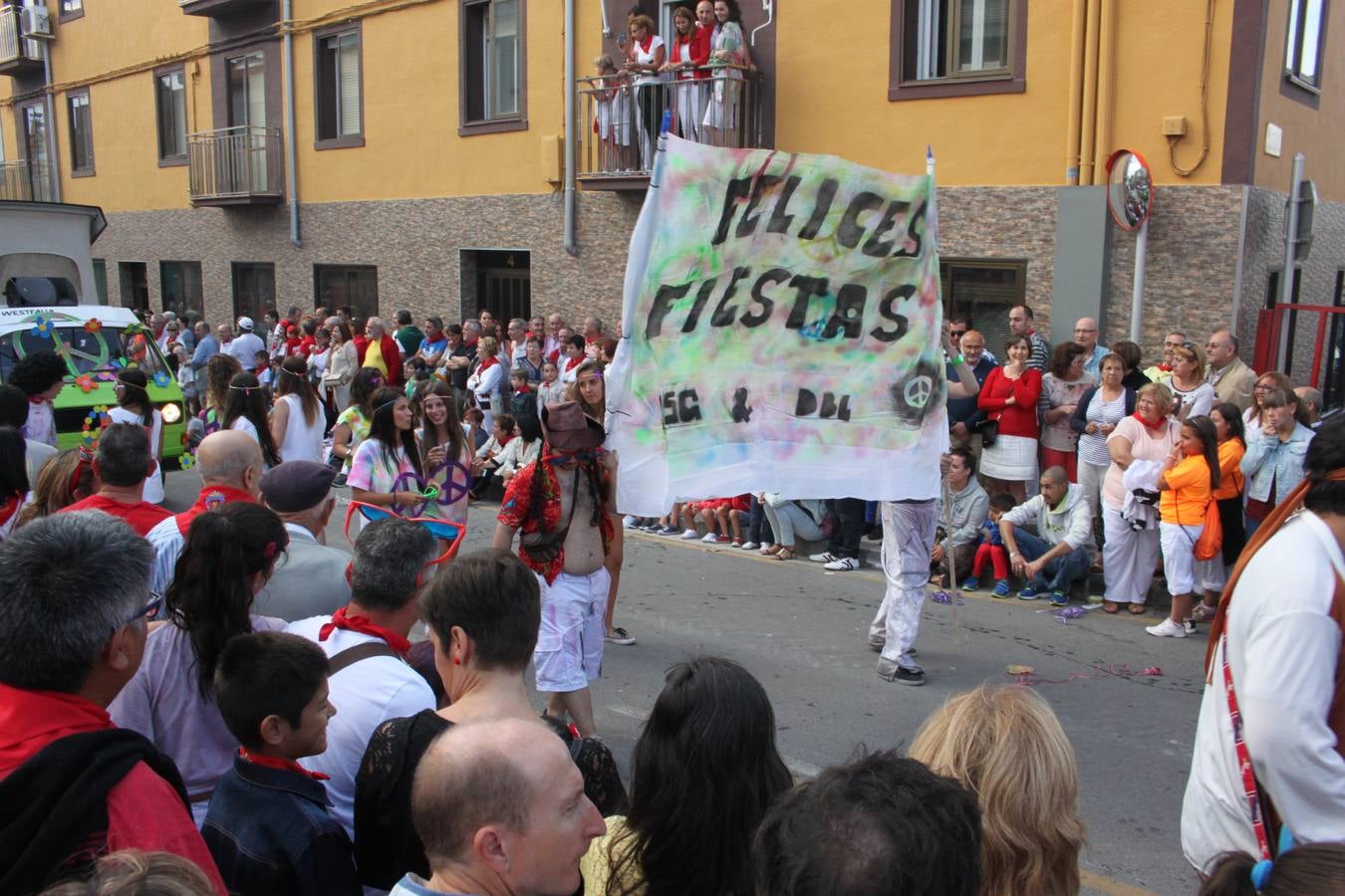 Las carrozas brillaron en Alfaro