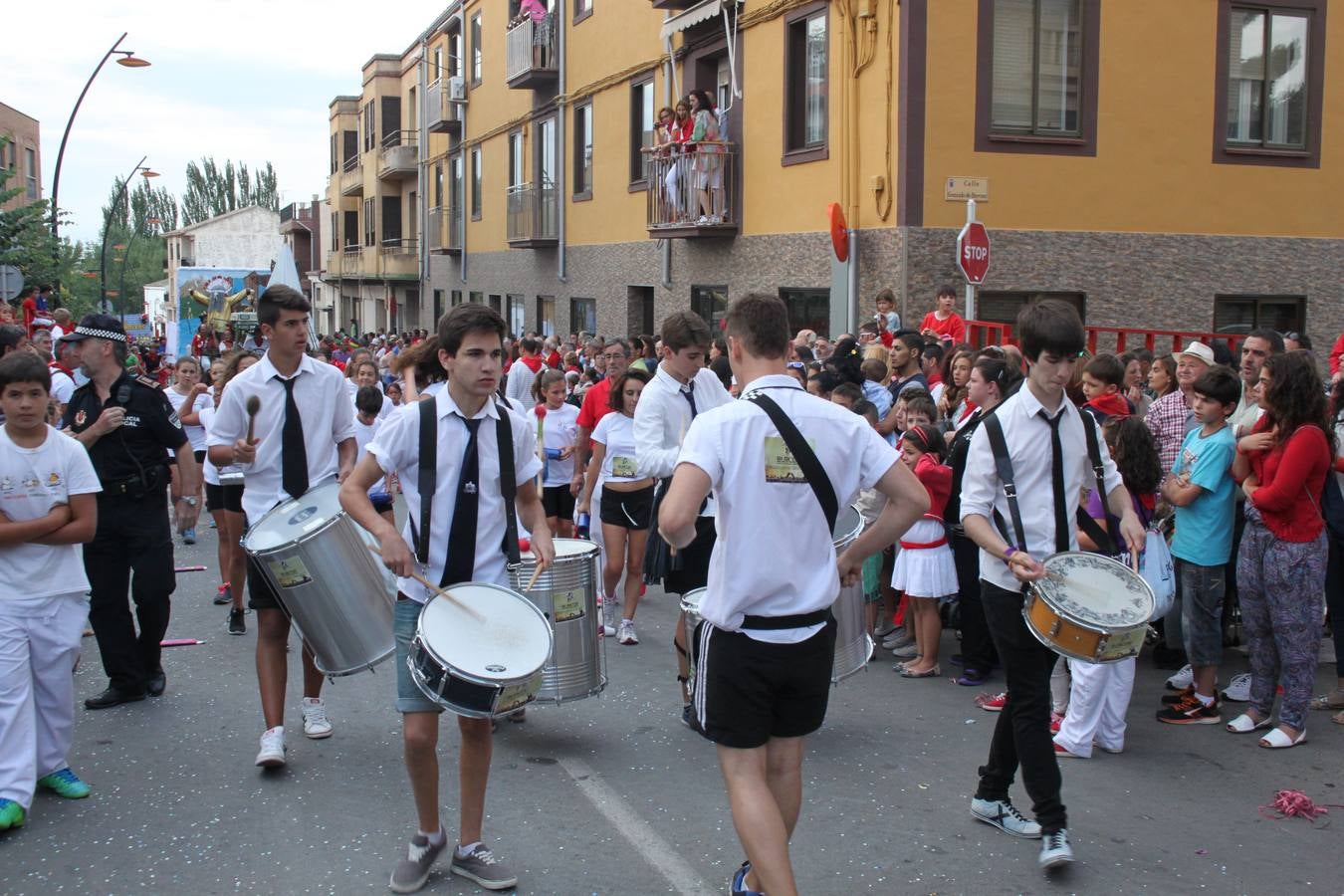 Las carrozas brillaron en Alfaro