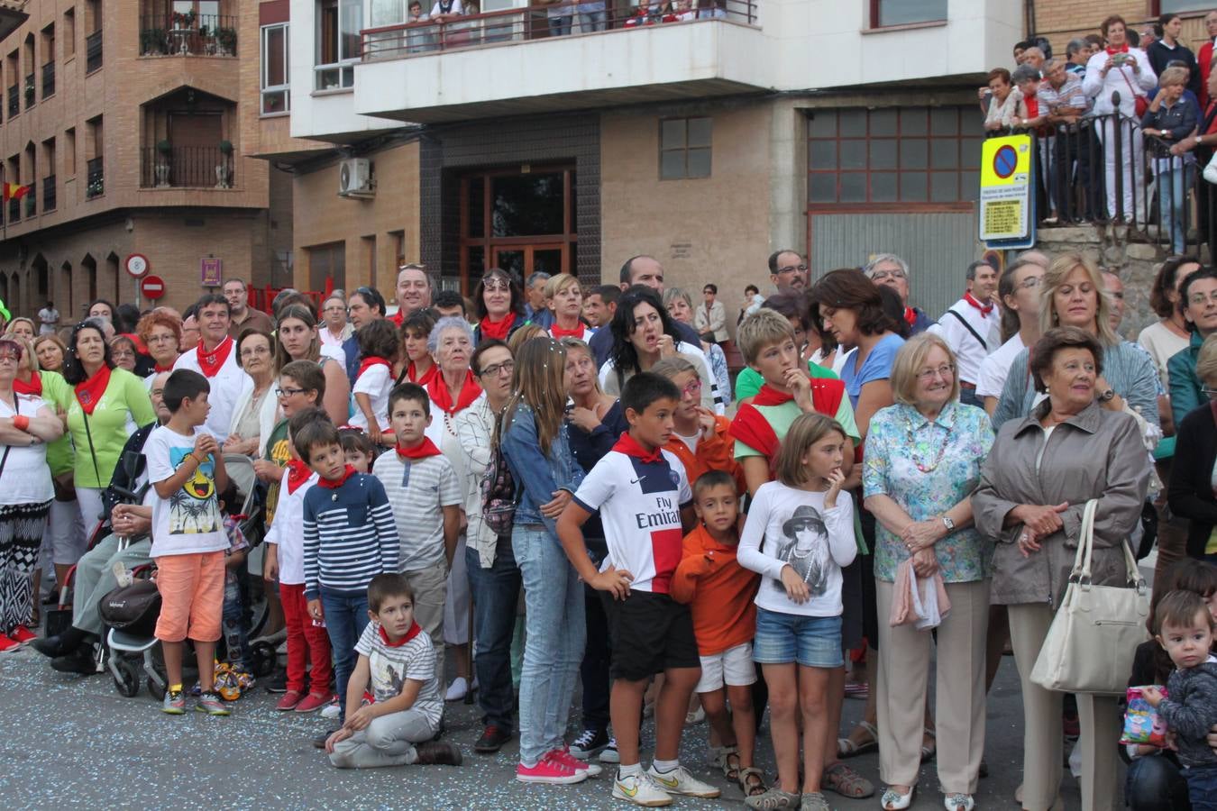 Las carrozas brillaron en Alfaro