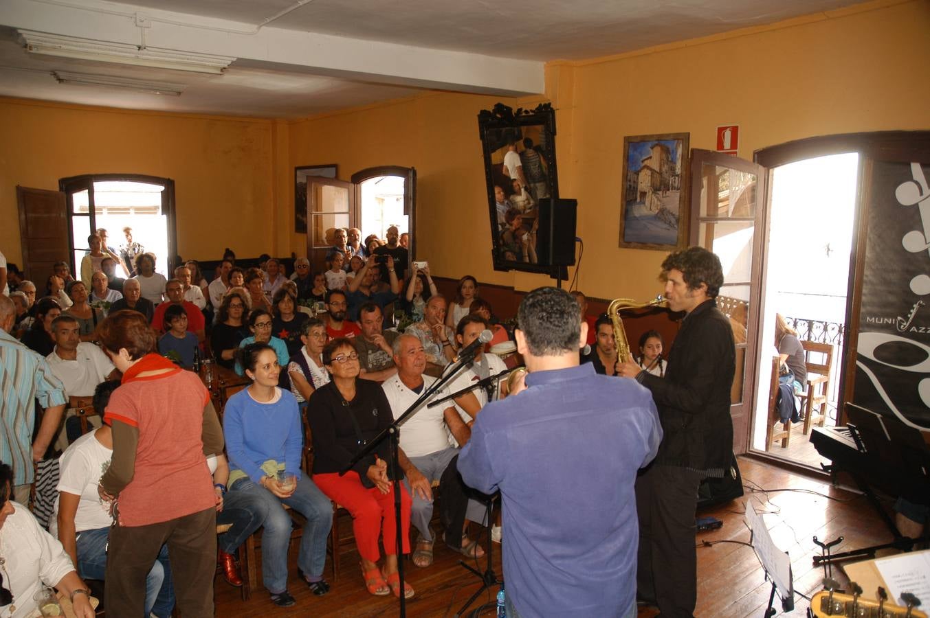 Munilla disfruta del jazz