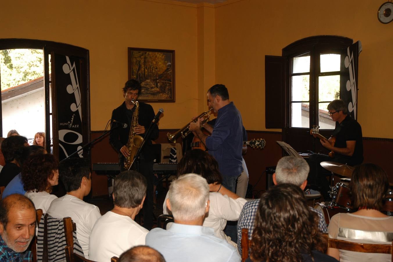 Munilla disfruta del jazz