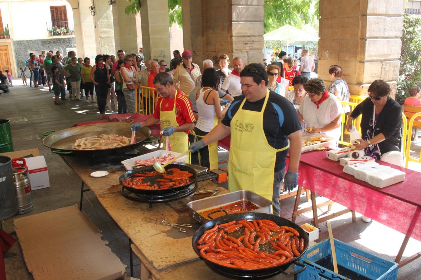 Los mayores centran el cuatro día de fiestas de Alfaro