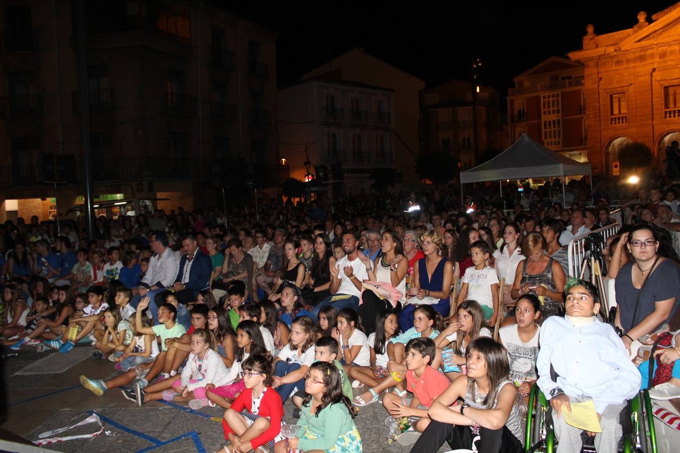 El &#039;play back&#039; de la peña Riojana en Calahorra