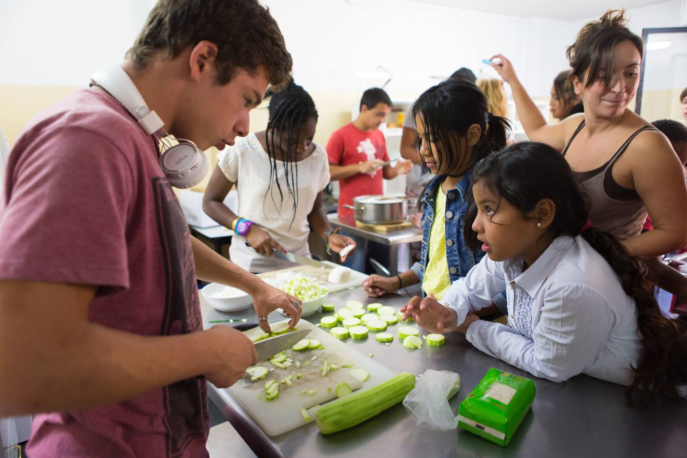 Taller de cocina infantil de APIR