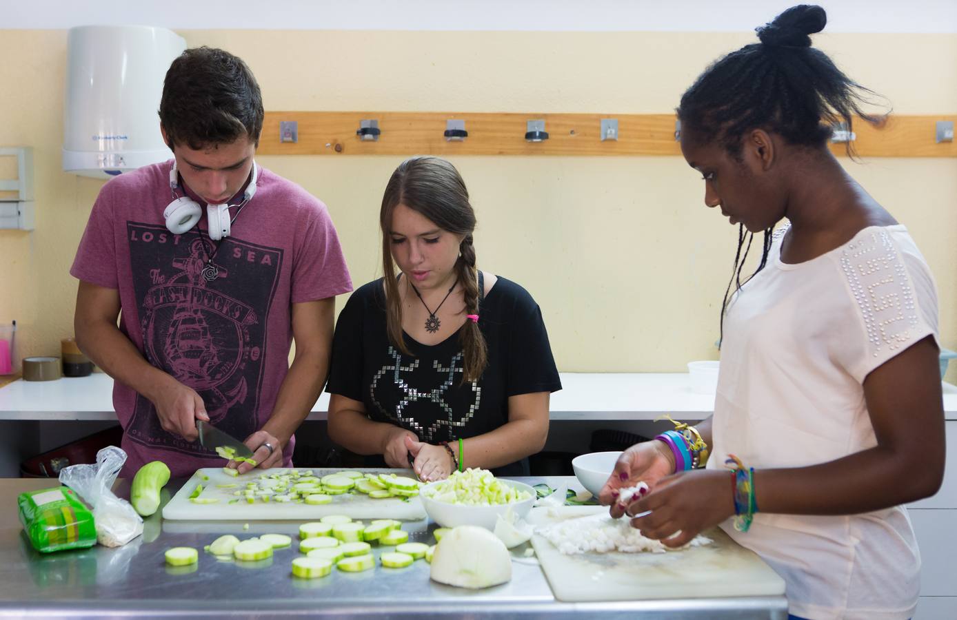 Taller de cocina infantil de APIR