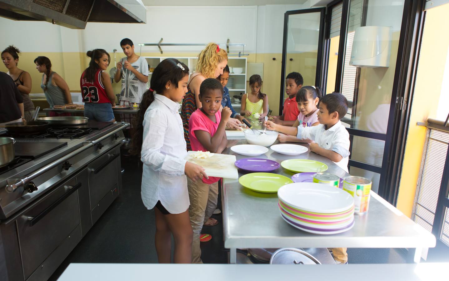 Taller de cocina infantil de APIR