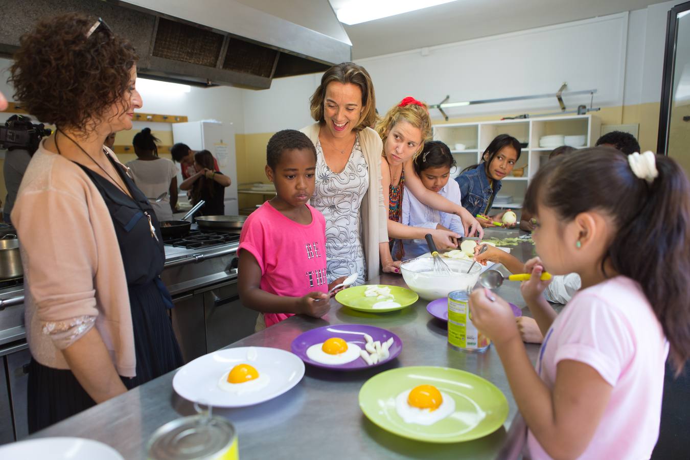 Taller de cocina infantil de APIR