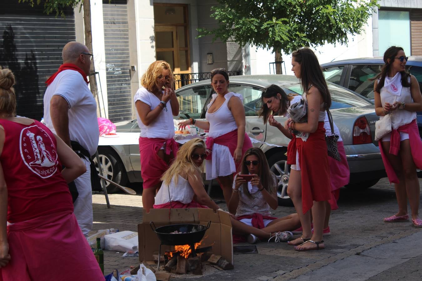 Calahorra repone fuerzas con las degustaciones