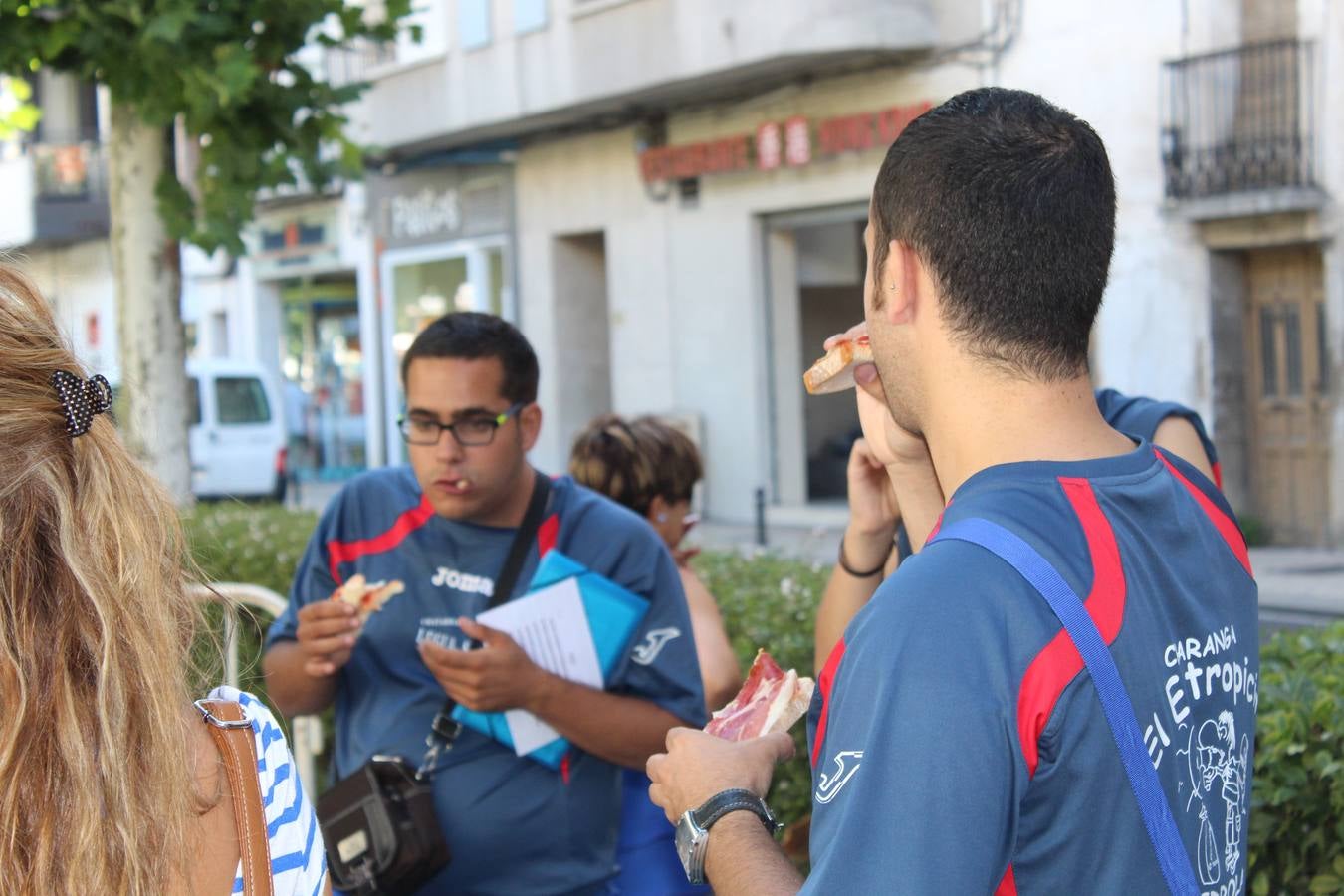 Calahorra repone fuerzas con las degustaciones