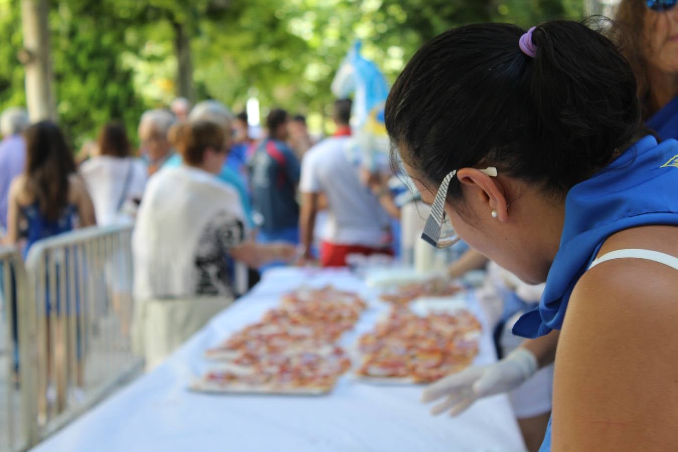 Calahorra repone fuerzas con las degustaciones